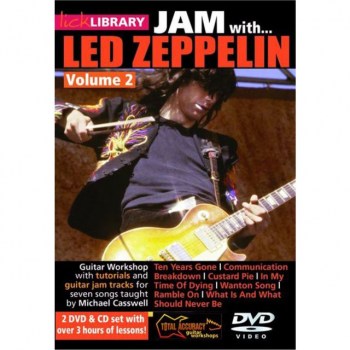 Roadrock International Lick Library: Jam With Led Zeppelin 2 DVD, CD купить