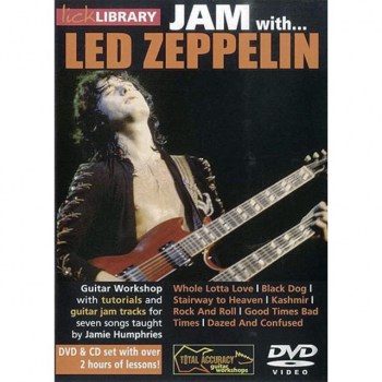Roadrock International Lick Library: Jam With Led Zeppelin DVD, CD купить