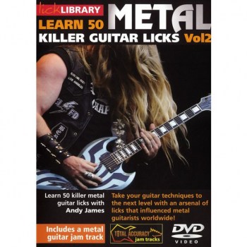 Roadrock International Lick Library: Learn 50 Killer Metal Licks 2 DVD купить
