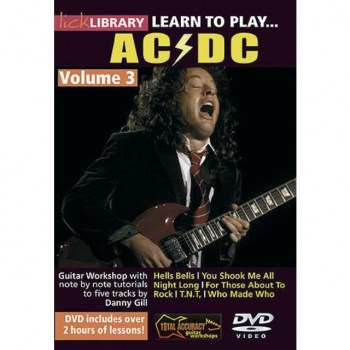 Roadrock International Lick Library: Learn To Play AC/DC 3 DVD купить