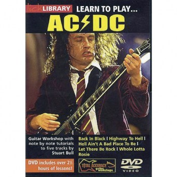 Roadrock International Lick library - AC/DC Learn to play (Guitar), DVD купить