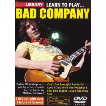 Roadrock International Lick Library: Learn To Play Bad Company DVD купить