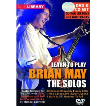 Roadrock International Lick Library: Learn To Play Brian May - The Solos DVD купить