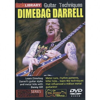 Roadrock International Lick Library: Learn To Play Dimebag Darrell DVD купить