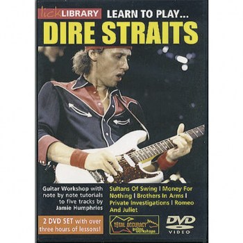 Roadrock International Lick library - Dire Straits Learn to play (Guitar), DVD купить