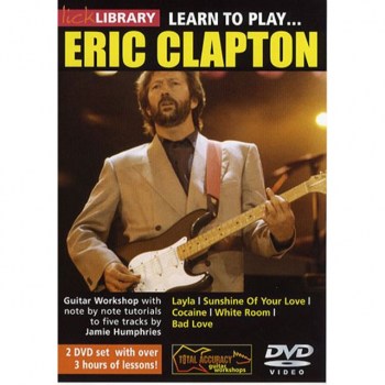 Roadrock International Lick Library: Learn To Play Eric Clapton DVD купить