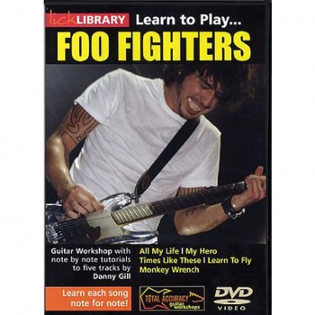 Roadrock International Lick library - Foo Fighters Learn to play (Guitar), DVD купить