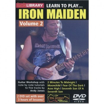 Roadrock International Lick Library: Learn To Play Iron Maiden 2 DVD купить