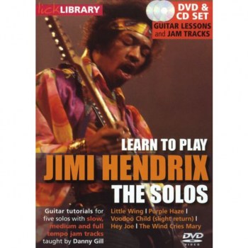 Roadrock International Lick Library: Learn To Play Jimi Hendrix - The Solos DVD купить