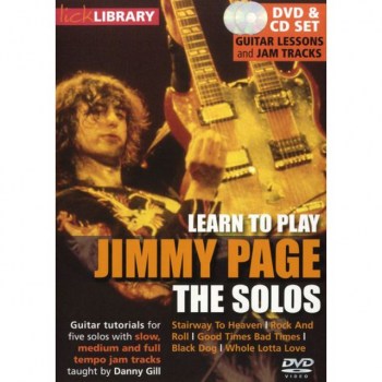 Roadrock International Lick Library: Learn To Play Jimmy Page: The Solos DVD купить