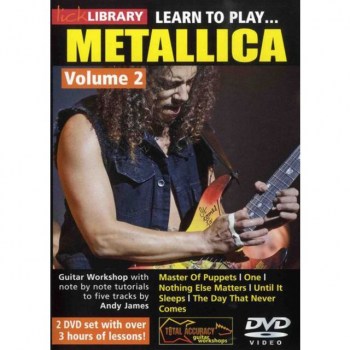 Roadrock International Lick Library: Learn To Play Metallica 2 DVD купить