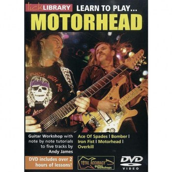 Roadrock International Lick Library: Learn To Play Motorhead DVD купить