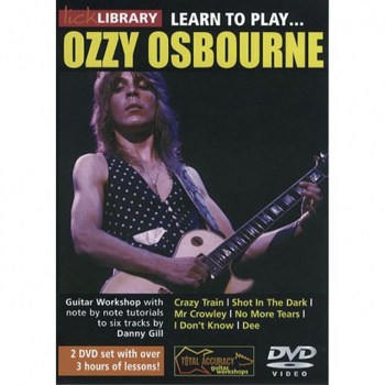 Roadrock International Lick Library: Learn To Play Ozzy Osbourne DVD купить