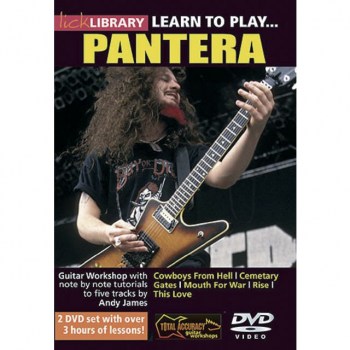 Roadrock International Lick Library: Learn To Play Pantera DVD купить