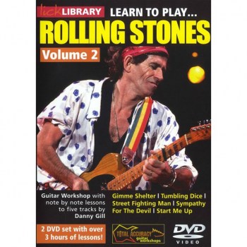 Roadrock International Lick Library: Learn To Play Rolling Stones 2 DVD купить