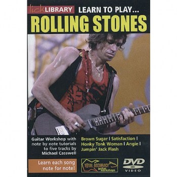 Roadrock International Lick Library: Learn To Play Rolling Stones DVD купить