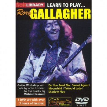 Roadrock International Lick Library: Learn To Play Rory Gallagher DVD купить