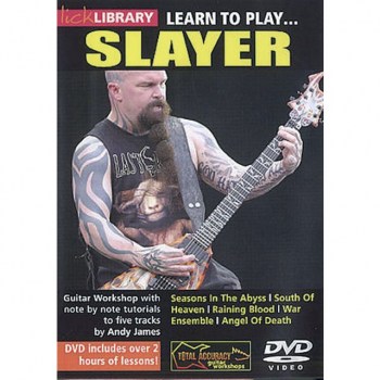 Roadrock International Lick Library: Learn To Play Slayer DVD купить