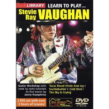 Roadrock International Lick library - S R Vaughan Learn to play (Guitar), DVD купить