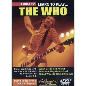 Roadrock International Lick Library: Learn To Play The Who DVD купить