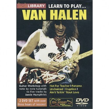 Roadrock International Lick library - Van Halen Learn to play (Guitar), DVD купить