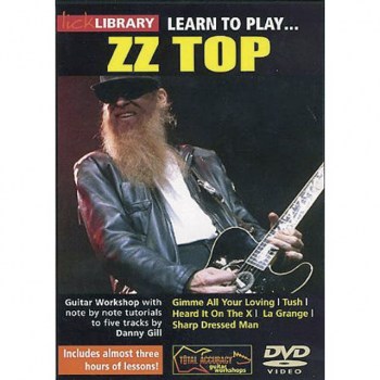 Roadrock International Lick library - ZZ TOP Learn to play (Guitar), DVD купить