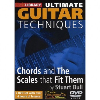 Roadrock International Lick Library: Ultimate Guitar Techniques - Chords And The Scales That Fit Them купить