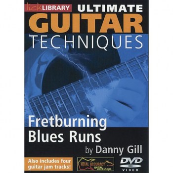 Roadrock International Lick Library: Ultimate Guitar Techniques - Fretburning Blues Runs DVD купить