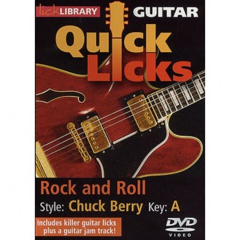 Roadrock International Quick Licks: Chuck Berry Rock and Roll Key Of A (DVD) купить