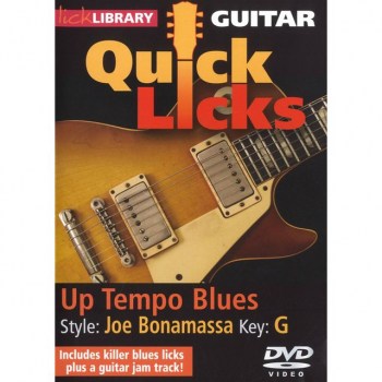 Roadrock International Quick Licks: Joe Bonamassa Up Tempo Blues Key Of G (DVD) купить