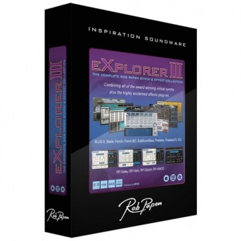 Rob Papen eXplorer III Upgrade Software Synthesizer Download купить
