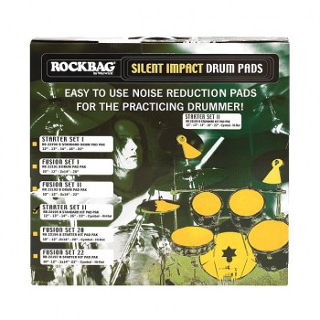 Rockbag Silent Impact Standard Set, 12",13",14",16",22", HH, CY купить