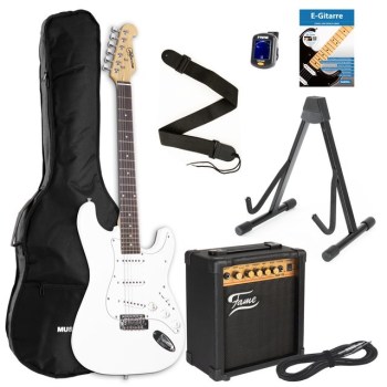 Rockson ST Electric Guitar White Set купить