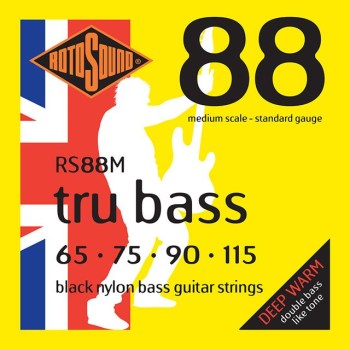 Rotosound Bass Saiten RS88M, 4er 65-115 True Bass 88, MEDIUM Scale купить