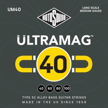 Rotosound Bass Strings UM40 4er 40-100 UltraMag Bass купить