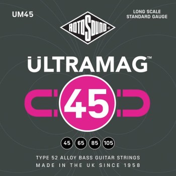 Rotosound Bass Strings UM45 4er 45-105 UltraMag Bass купить