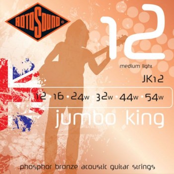 Rotosound Jumbo King JK12 12-54 Phosphor Bronce купить