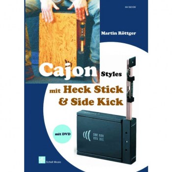 Schell Music Cajon Styles mit Heck Stick & Side Kick inkl. DVD купить