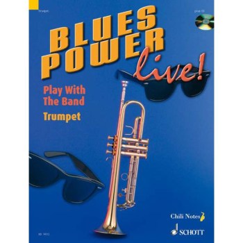 Schott Music Blues Power live! Trompete купить