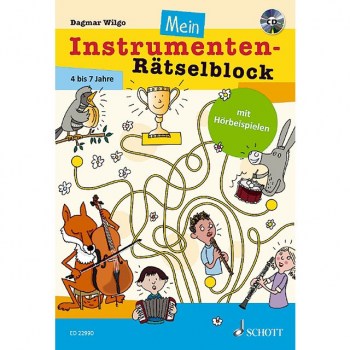 Schott Music Mein Instrumenten-Ratselblock купить