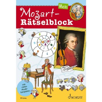 Schott Music Mein Mozart-Rätselblock купить