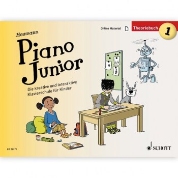 Schott Music Piano Junior: Theoriebuch 1 купить