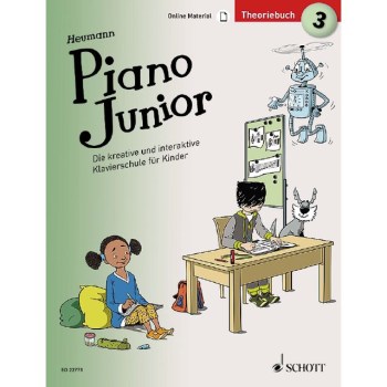 Schott Music Piano Junior: Theoriebuch 3 купить