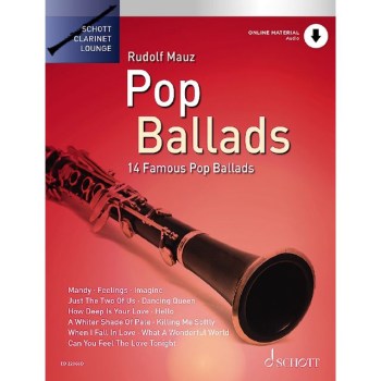 Schott Music Pop Ballads - Klarinette купить