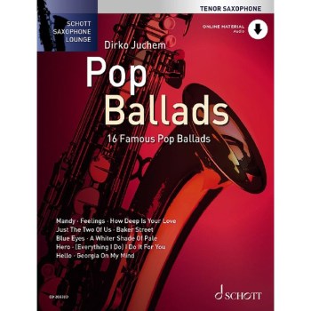 Schott Music Pop Ballads - Tenorsaxophon купить