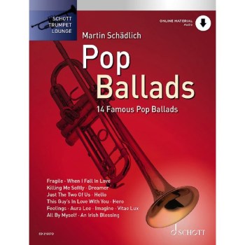 Schott Music Pop Ballads - Trompete купить