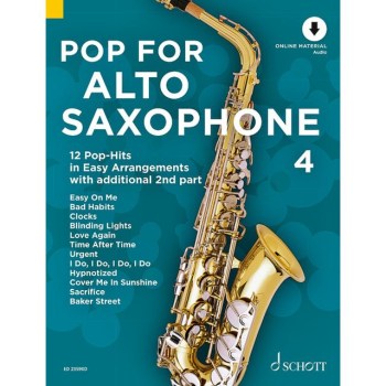 Schott Music Pop For Alto Saxophone 4 купить