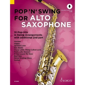 Schott Music Pop 'n' Swing For Alto Saxophone купить