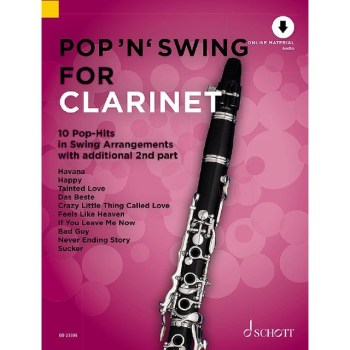 Schott Music Pop 'n' Swing For Clarinet купить