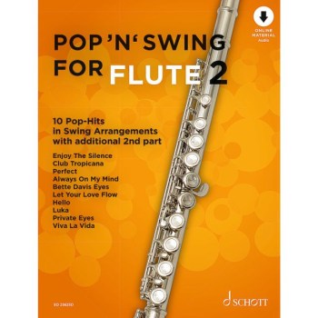 Schott Music Pop 'n' Swing For Flute 2 купить